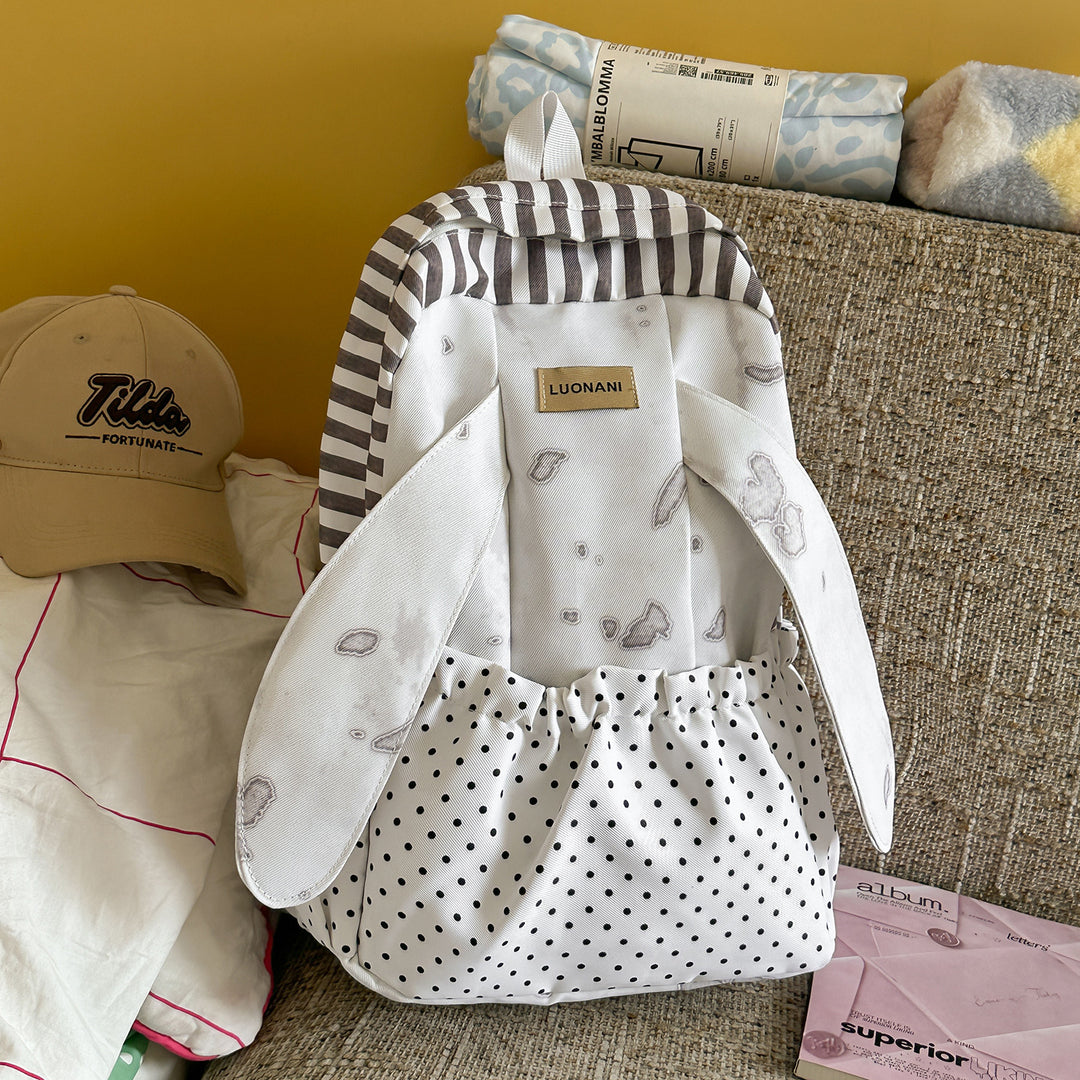 Verspielt Bunny-Ohren-Design Rucksack Karnz