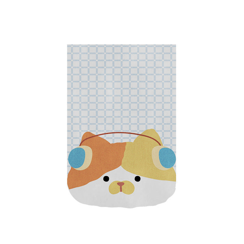Cute Cartoon Cat Chef Cotton Kitchen Tea Towel