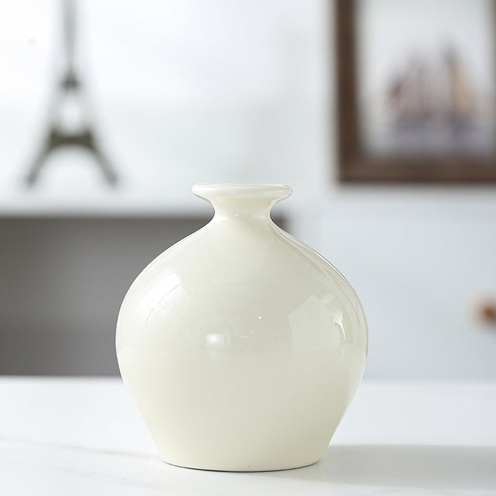 Elegante keramische Kunsthandwerk Vase Karnz