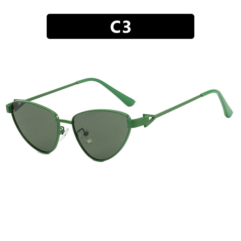 Damen Cat-Eye Sonnenbrille mit elegantem und flexiblem Rahmen Karnz
