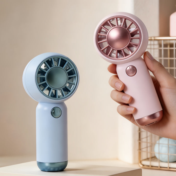 Unisex Tragbarer Handventilator mit sanfter Windtechnologie Karnz