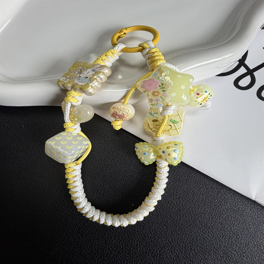 Verspielte Perlencharme-Handyband Karnz 1790134944