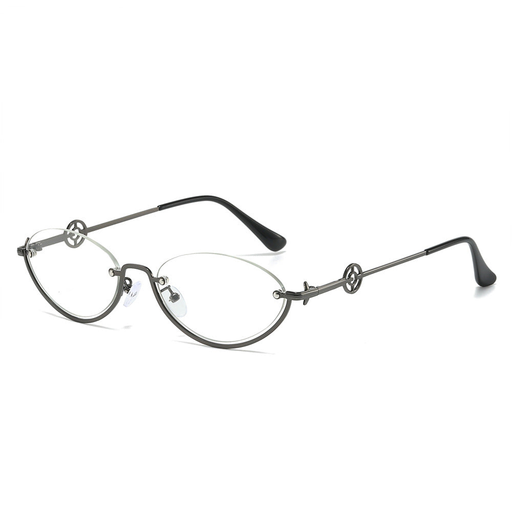 Elegante Katzenauge Verschreibung Brille Karnz