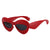 Damen Cat-Eye Sonnenbrille im modernen Design Karnz