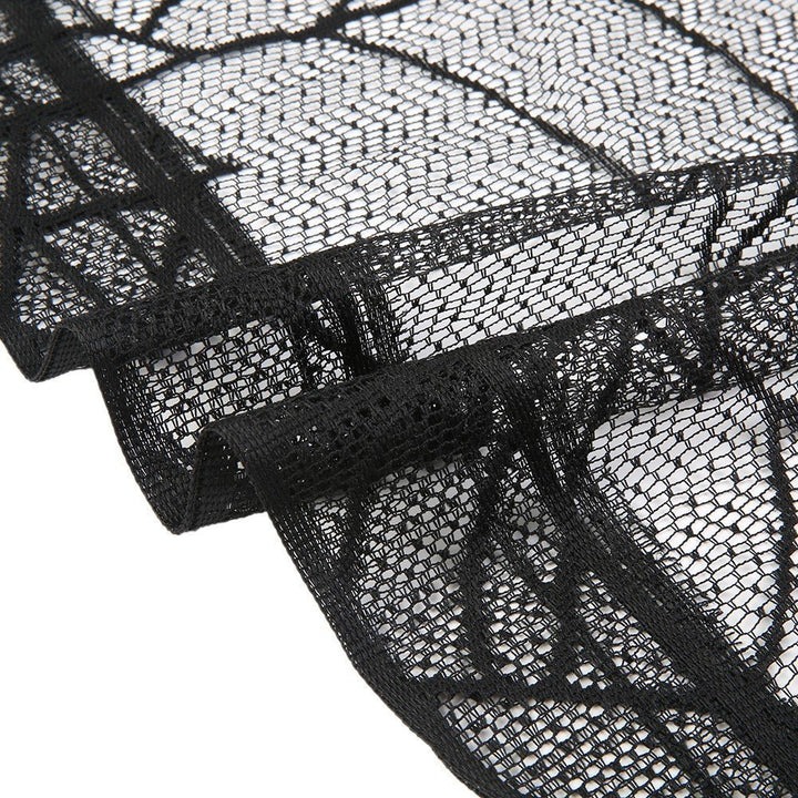 erotische Netzshorts mit Fledermaus-Design