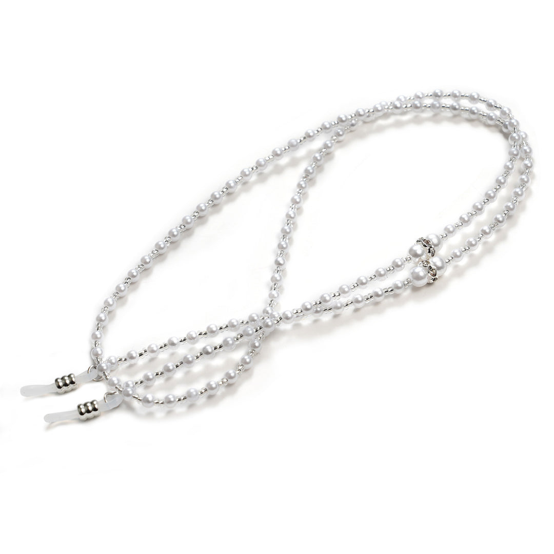 Elegante Dual-Layer Brillen Kette Karnz