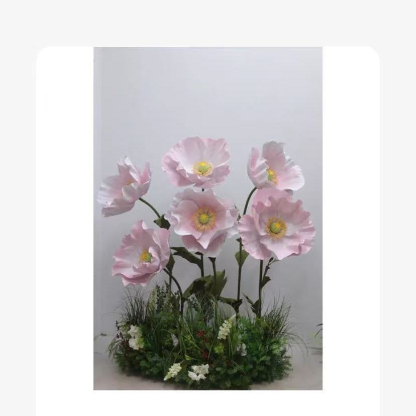 Elegante große Papierblumenanordnung