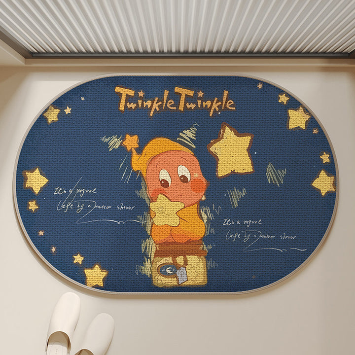 Verspielt cartoon-themed Teppich
