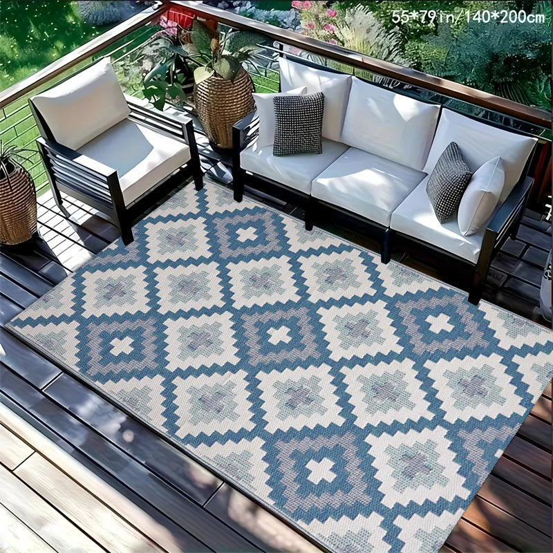 Outdoor Schachbrett-Teppich