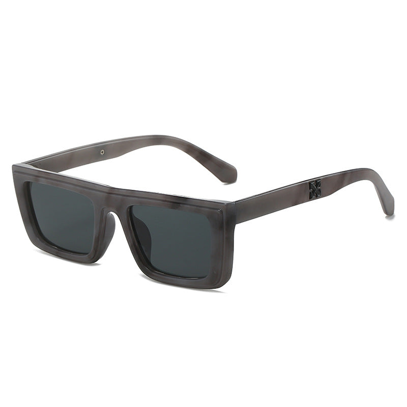 Damen stylische quadratische Sonnenbrille Karnz