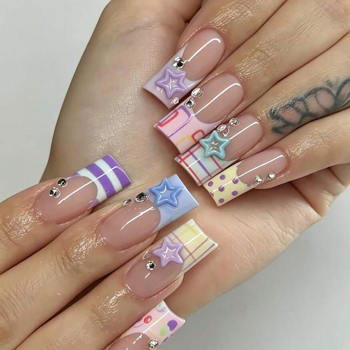 Dekorativer Acryl-Nagelkunst-Set Karnz