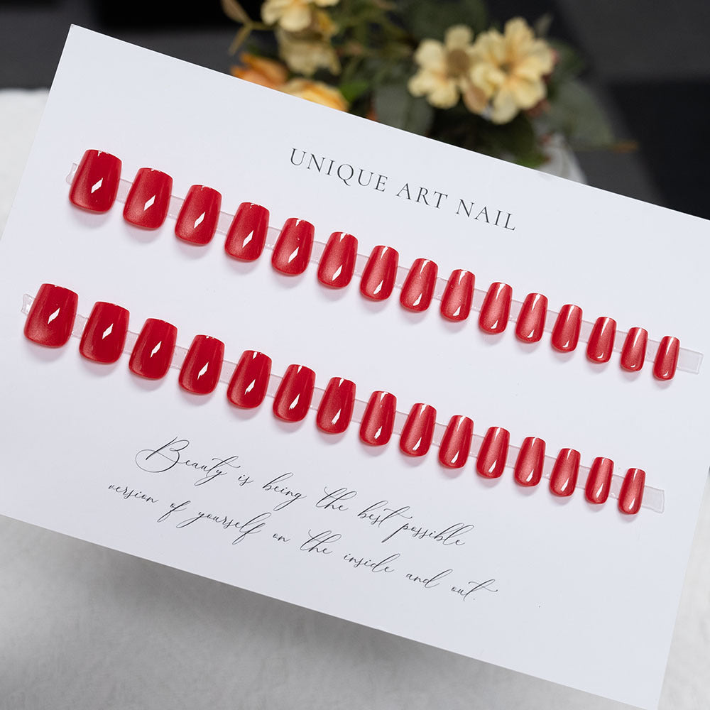Glänzendes Acryl Press-On Nagel Set