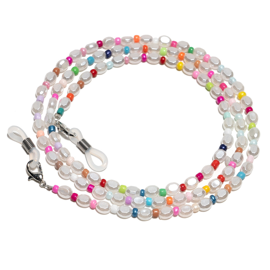 Farbige Perlen Brillen Kette Karnz 1786968035