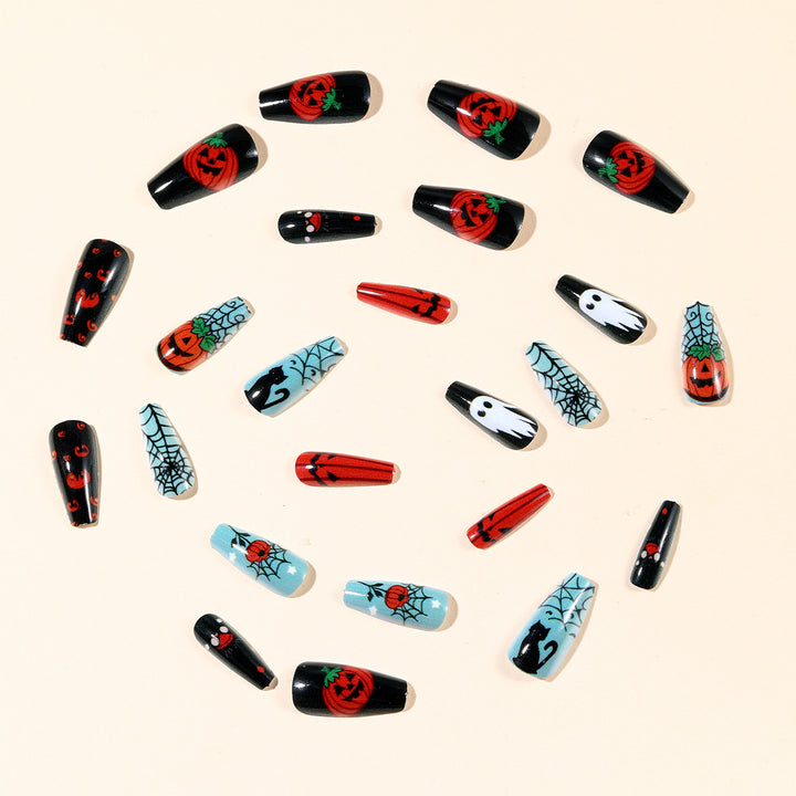 Halloween-Themen Nagelkunst Extensions Karnz