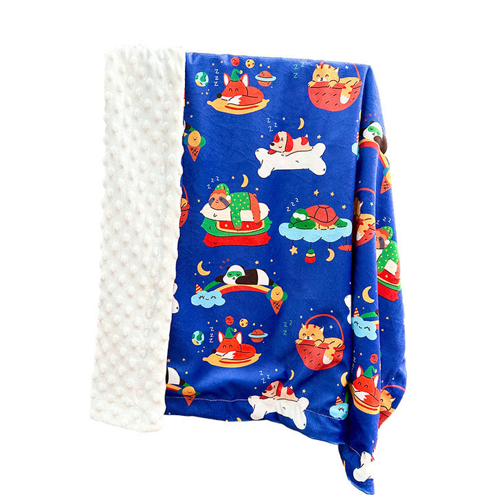 Gemütliche Spielzeit Fleece-Decke