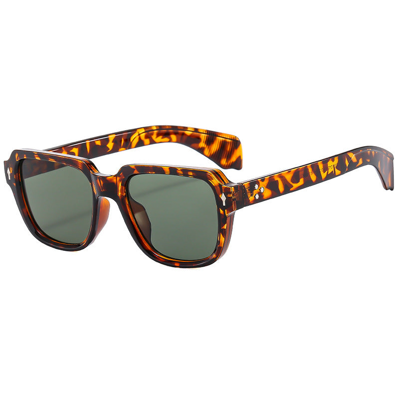 Damen Designer-Sonnenbrille im modernen eckigen Stil Karnz