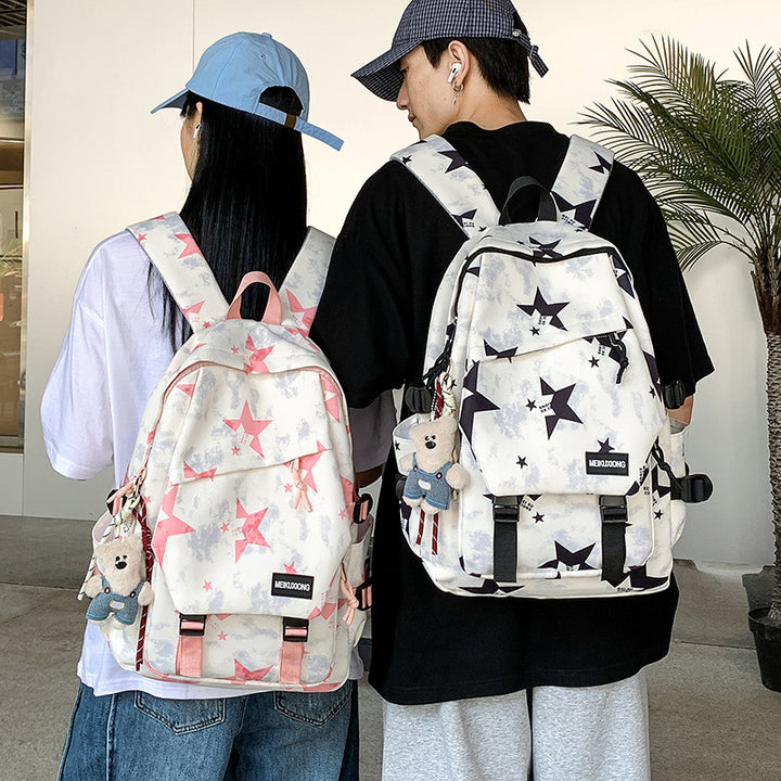 Spaß Sternmuster Rucksack Karnz