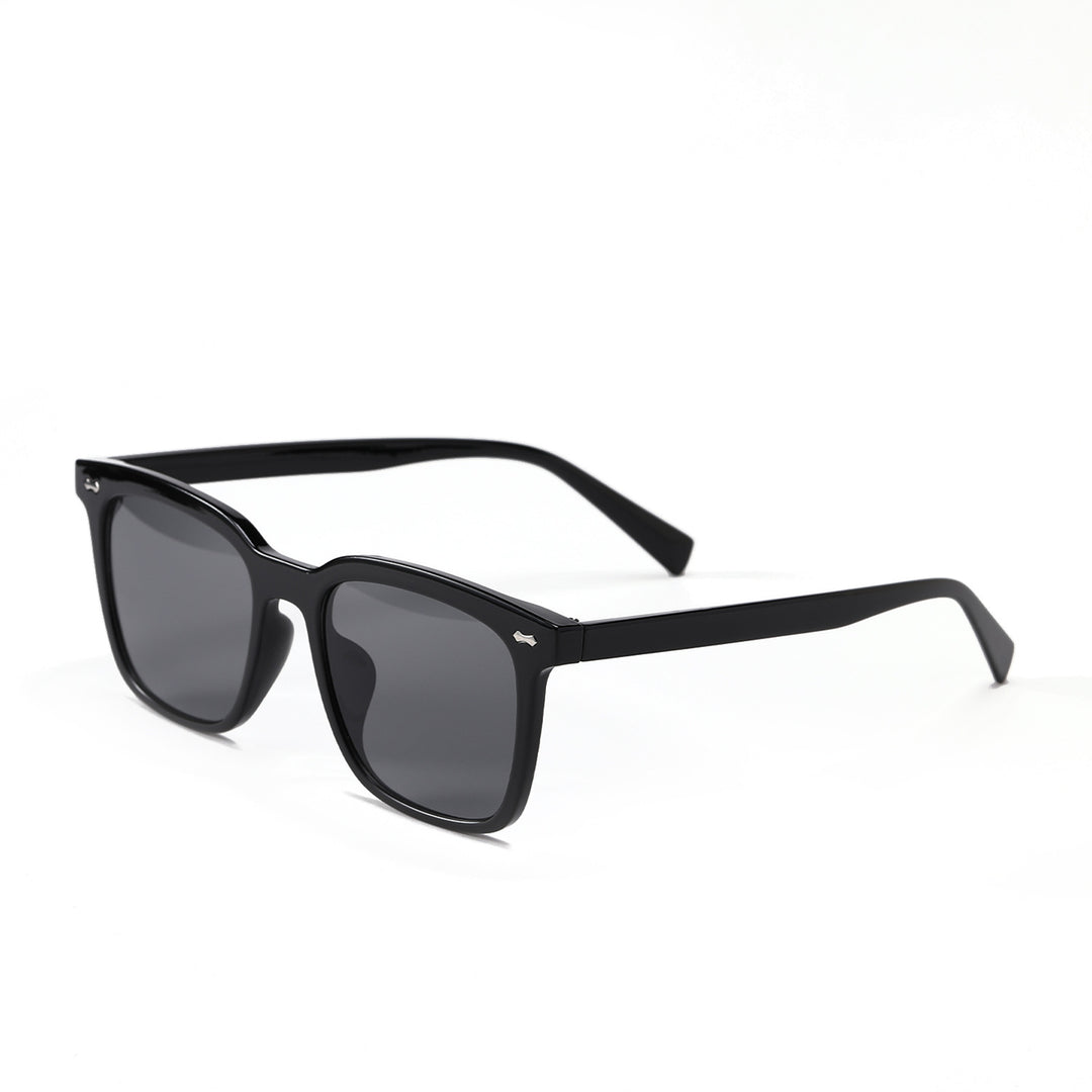Damen quadratische Sonnenbrille mit elegantem Schildpatt-Rahmen Karnz