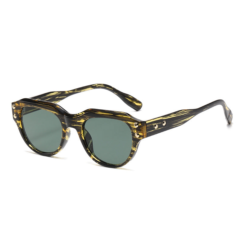 Stylische Retro Quadrat Sonnenbrille