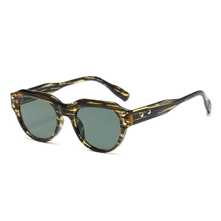 Stylische Retro Quadrat Sonnenbrille
