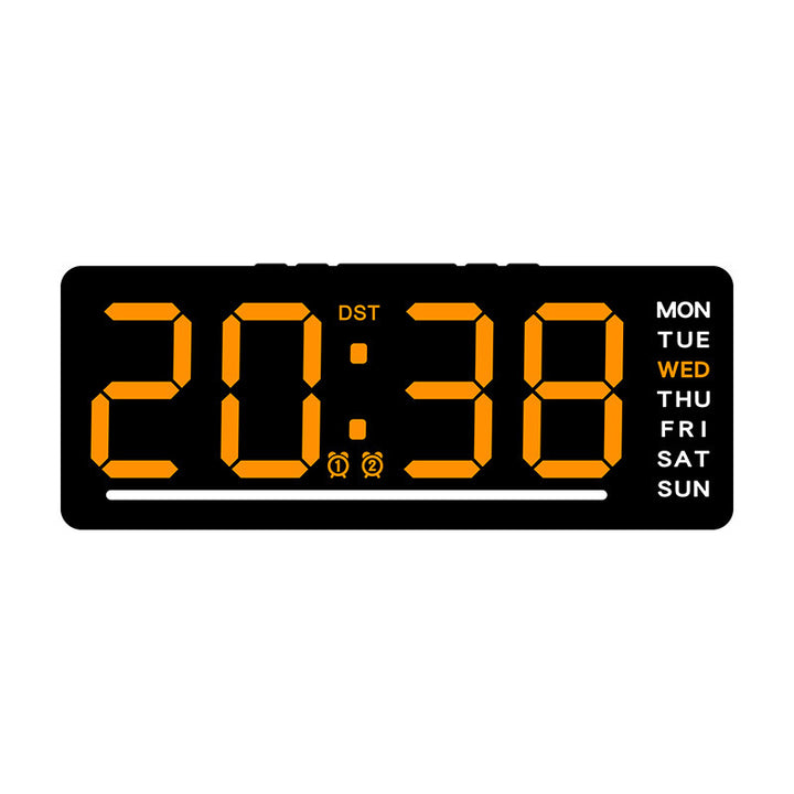 Digitaler Led Wecker mit Großem, Klaren Display und Mehreren Alarmfunktionen Karnz