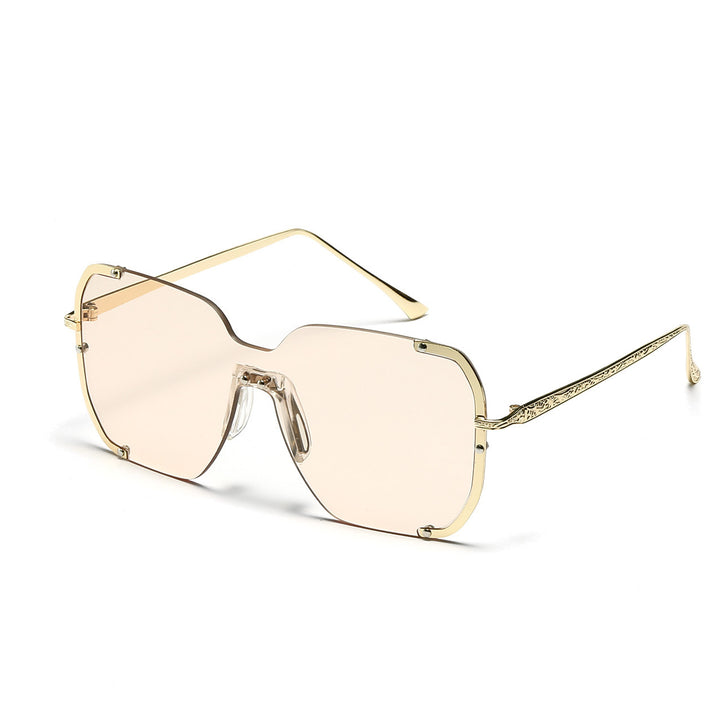 Damen große modische Sonnenschutzbrille Karnz