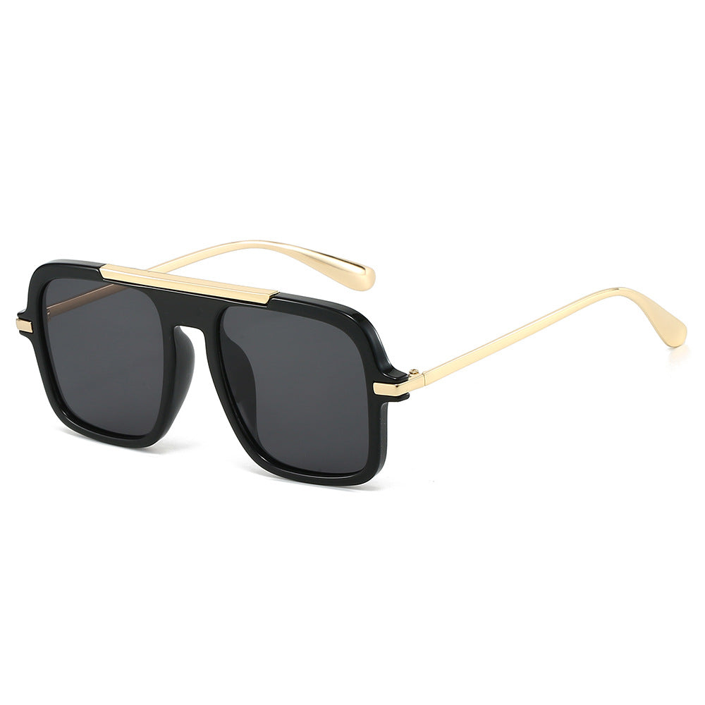 Damen modische Sonnenbrille mit angesagtem quadratischem Rahmen Karnz