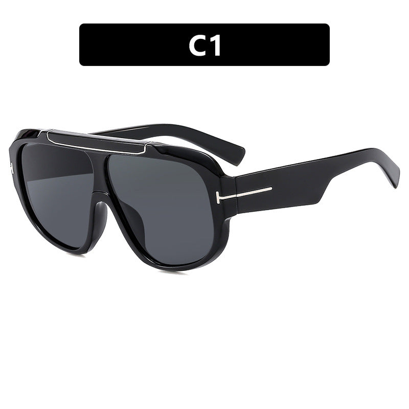 Damen futuristische protectors Sonnenbrille Karnz
