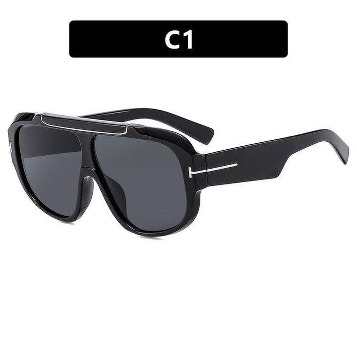Damen futuristische protectors Sonnenbrille Karnz
