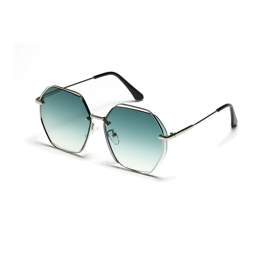 Damen modische achteckige Sonnenbrille mit elegantem Rahmen Karnz