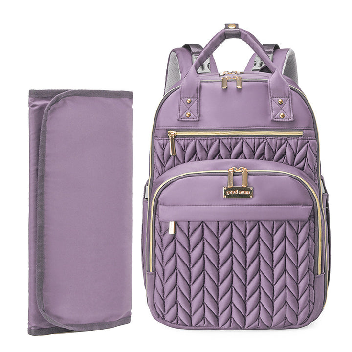 Stylischer gesteppten Wickelrucksack Karnz