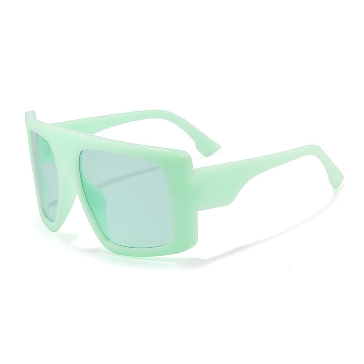 Oversized quadratische Rahmen Sonnenbrille