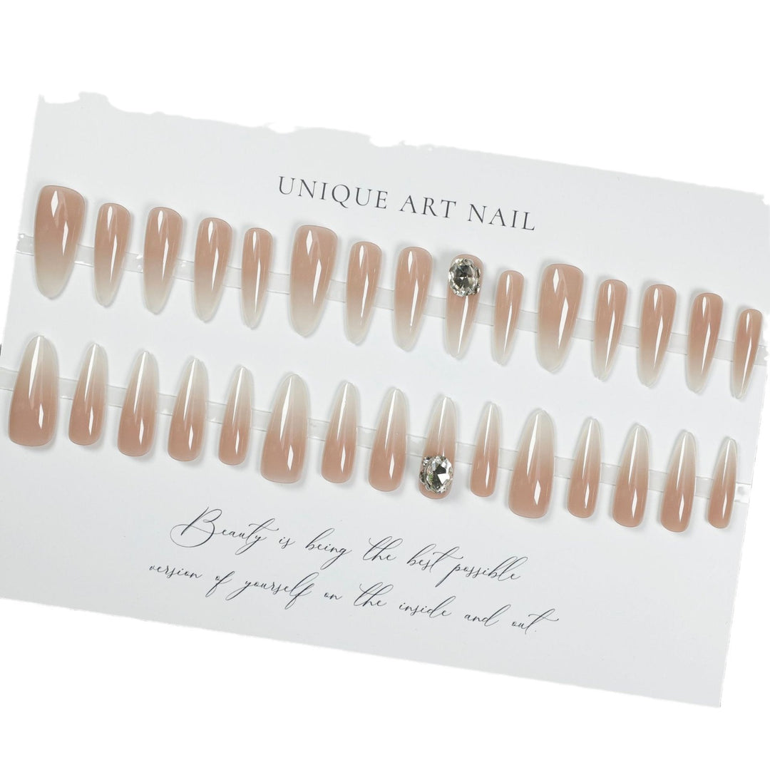 Ombre Stiletto Press-On-Nagelverlängerungen Karnz