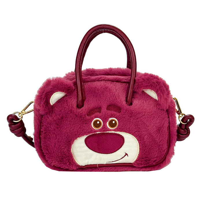 Plüsch-Tiergesicht-Handtasche