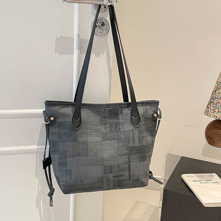 WoTextured Canvas Tote Bag Karnz