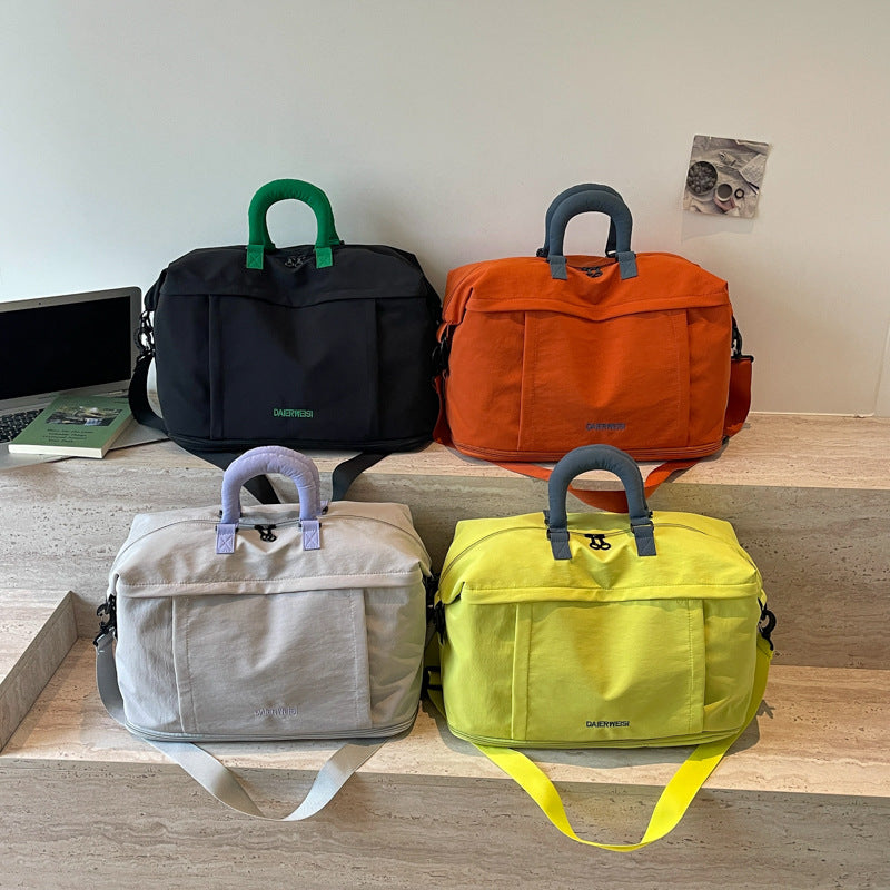 Robuste Canvas Wochenend-Duffle-Tasche Karnz