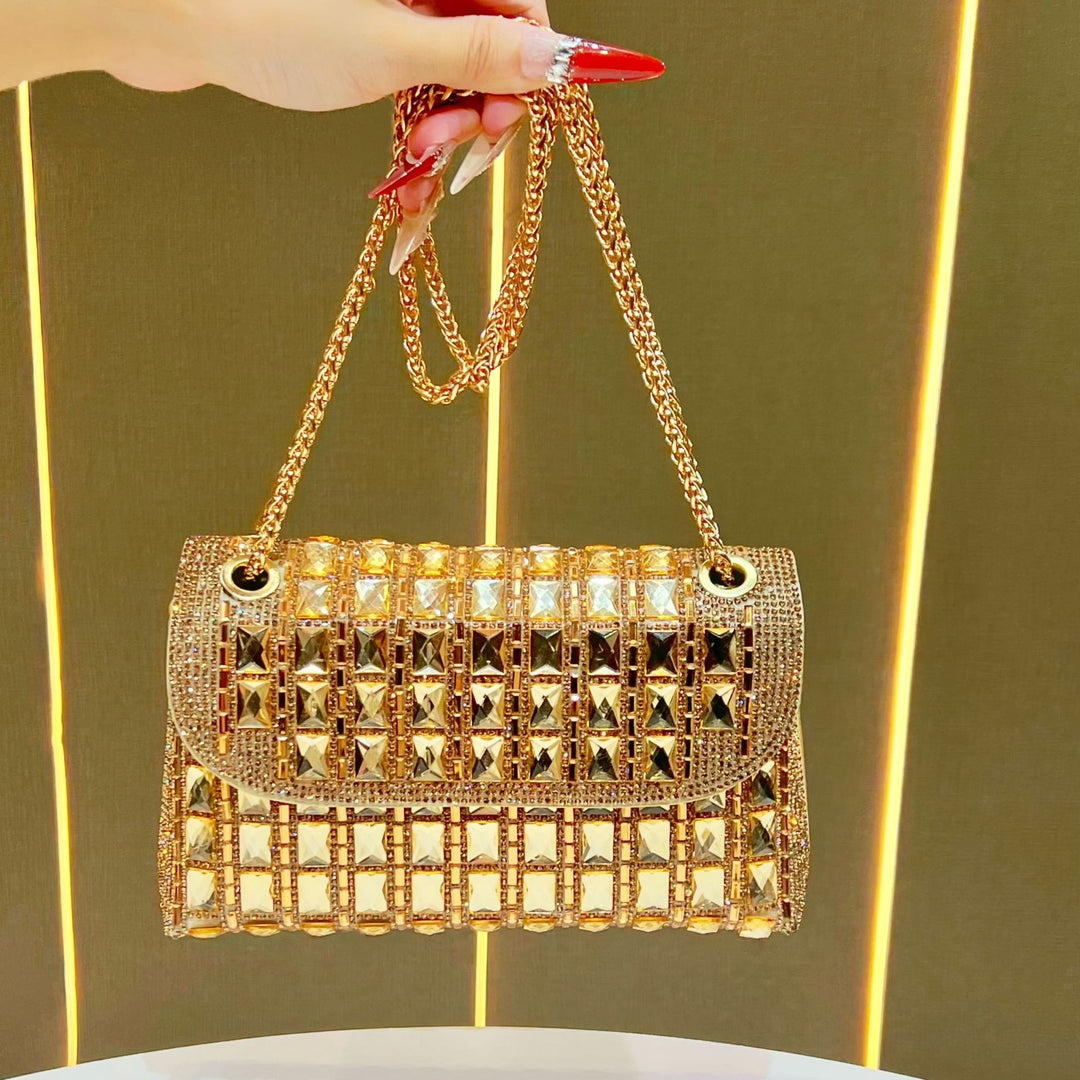 Glamorous Ketten-Verbund Abend-Clutch