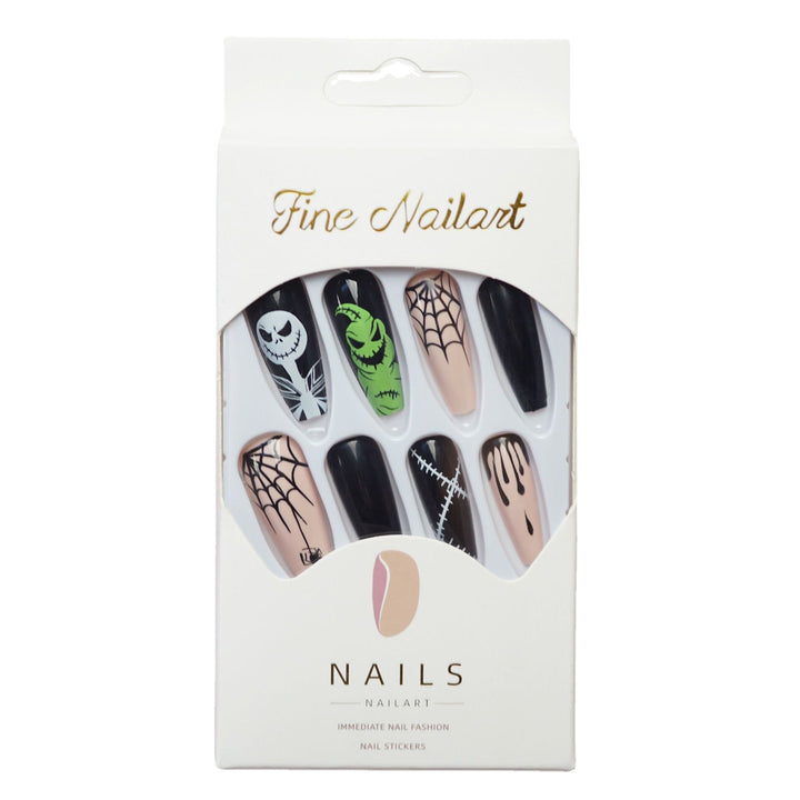 Kreatives Halloween-Themen Press-On Nail Set