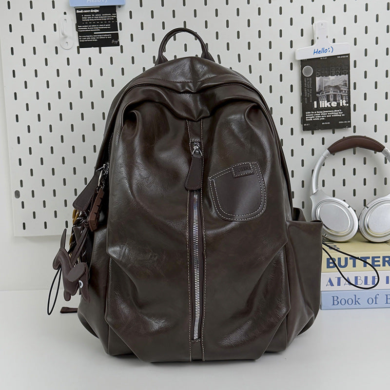 Eleganter Leder-Rucksack Karnz