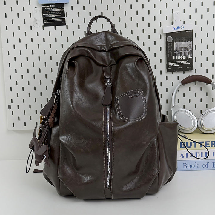 Eleganter Leder-Rucksack Karnz