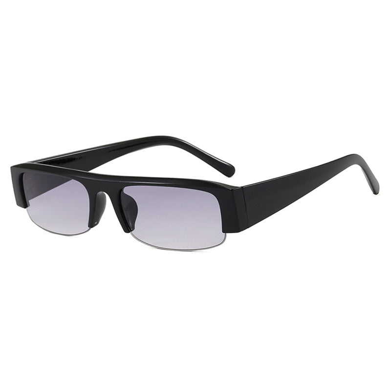 Damen Sonnenbrille im urbanen Stil mit breitem Rahmen und schützendem UV-Filter Karnz