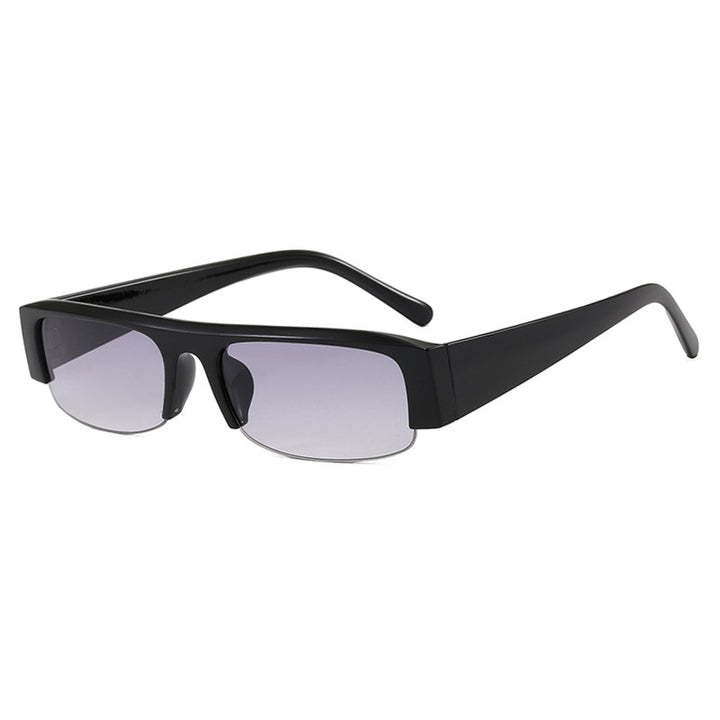 Damen Sonnenbrille im urbanen Stil mit breitem Rahmen und schützendem UV-Filter Karnz