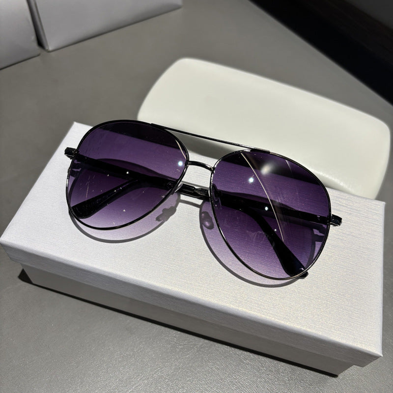 Aviator Style Sonnenbrille Karnz