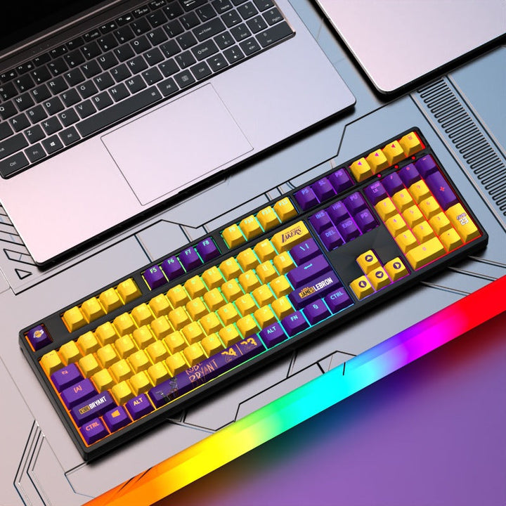 Custom Gaming-Tastatur mit RGB-Hintergrundbeleuchtung Karnz