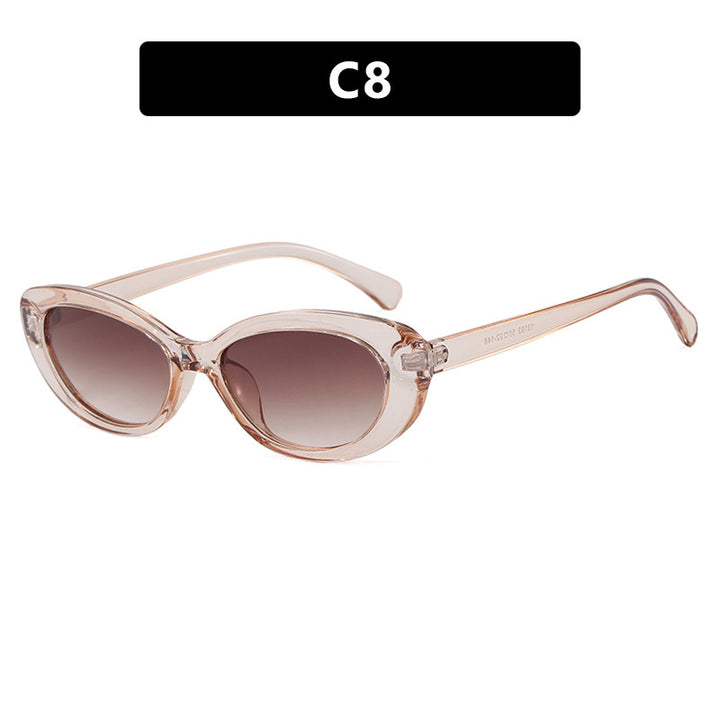 Damen modische Cat-Eye Sonnenbrille mit UV-Schutz und elegantem Rahmen Karnz
