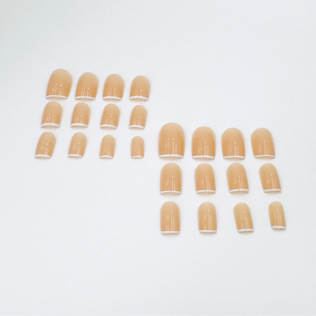 Elegantes French Tip Nagelset