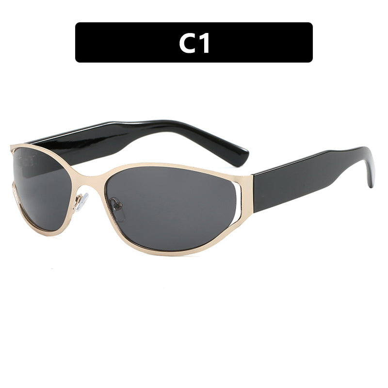 Damen moderne Sonnenbrille mit eleganten Konturen und schützendem UV-Filter Karnz