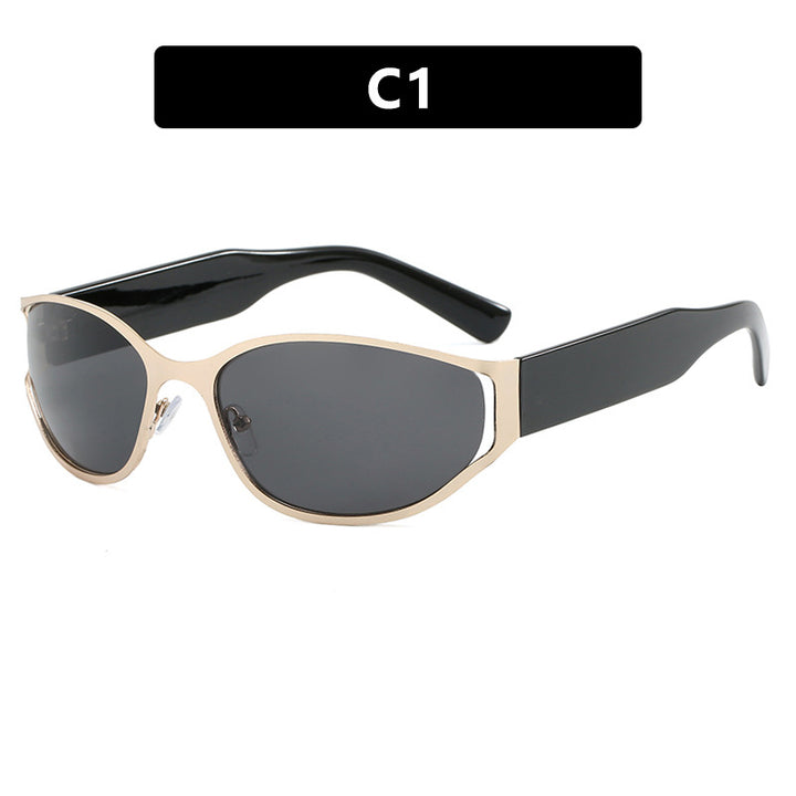 Damen moderne Sonnenbrille mit eleganten Konturen und schützendem UV-Filter Karnz
