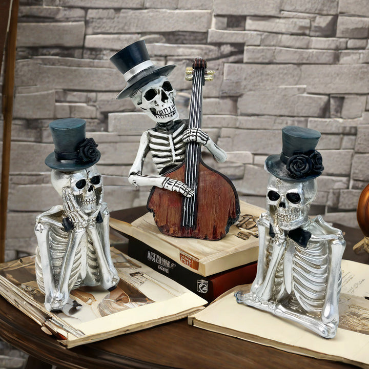 Romantische Skeletfigur Karnz