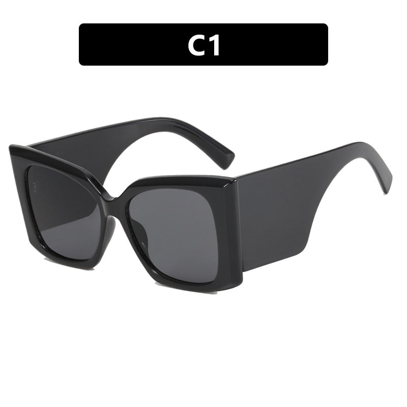 Damen Oversized Sonnenbrille mit modernem Design und UV-Schutz Karnz